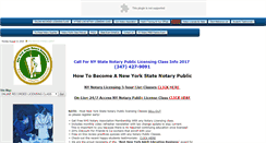 Desktop Screenshot of notarypublicnewyork.com